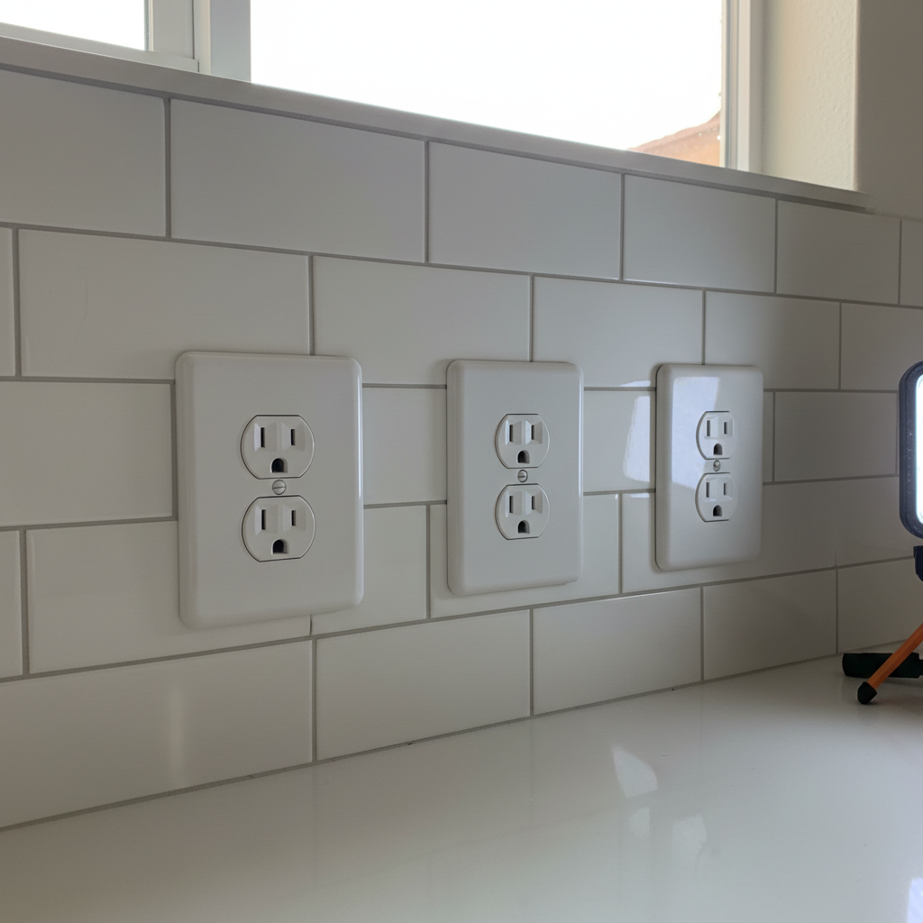 New outlet and circuit installation