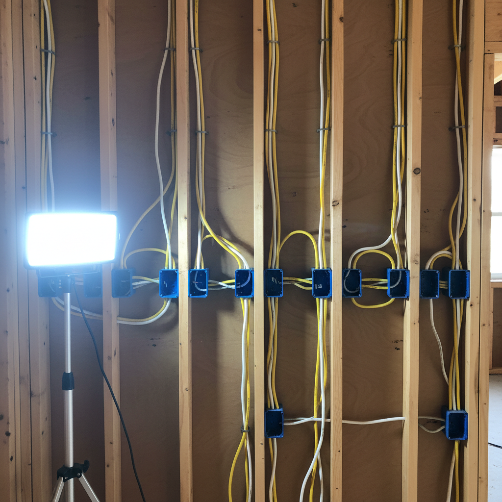 HVAC electrical connection and wiring