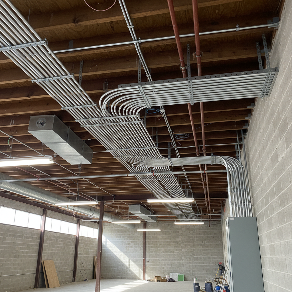 Commercial electrical installation by Merino Electric