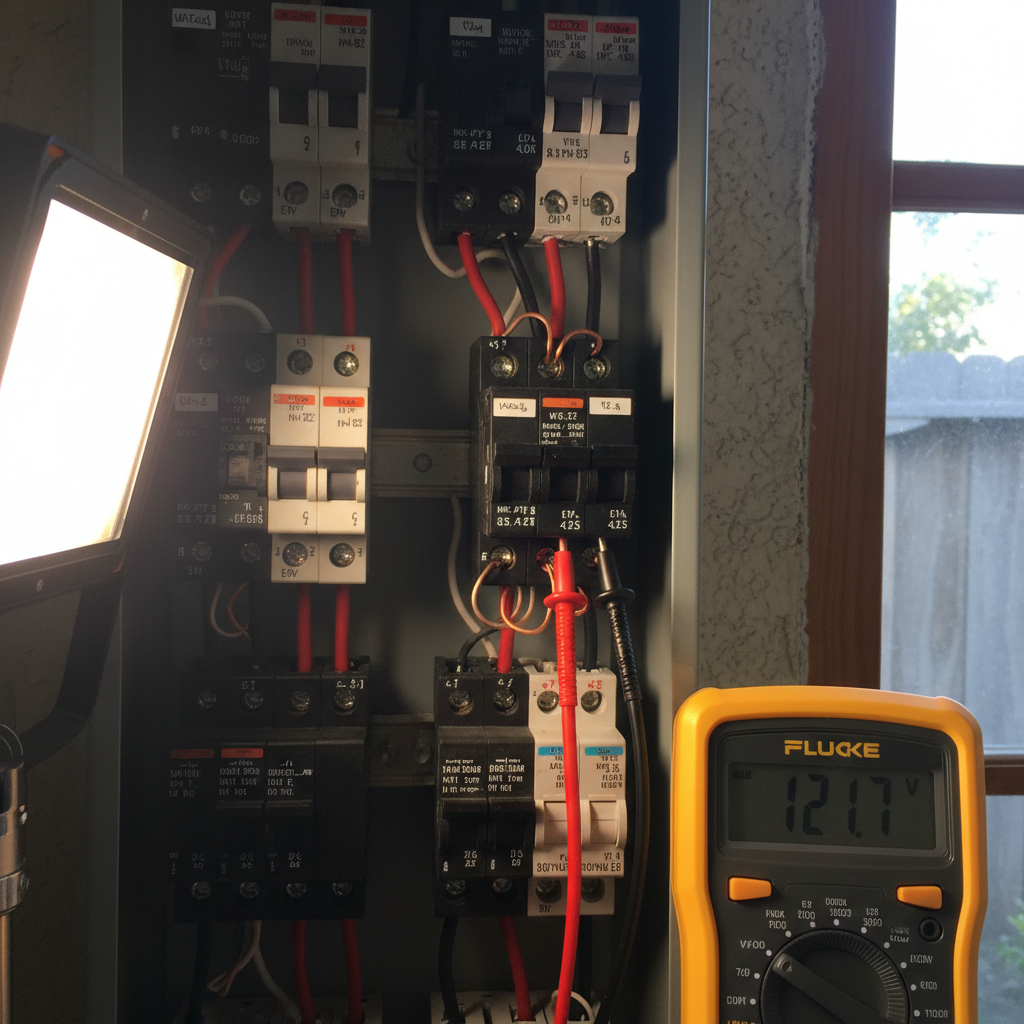 Electrical Inspections example work