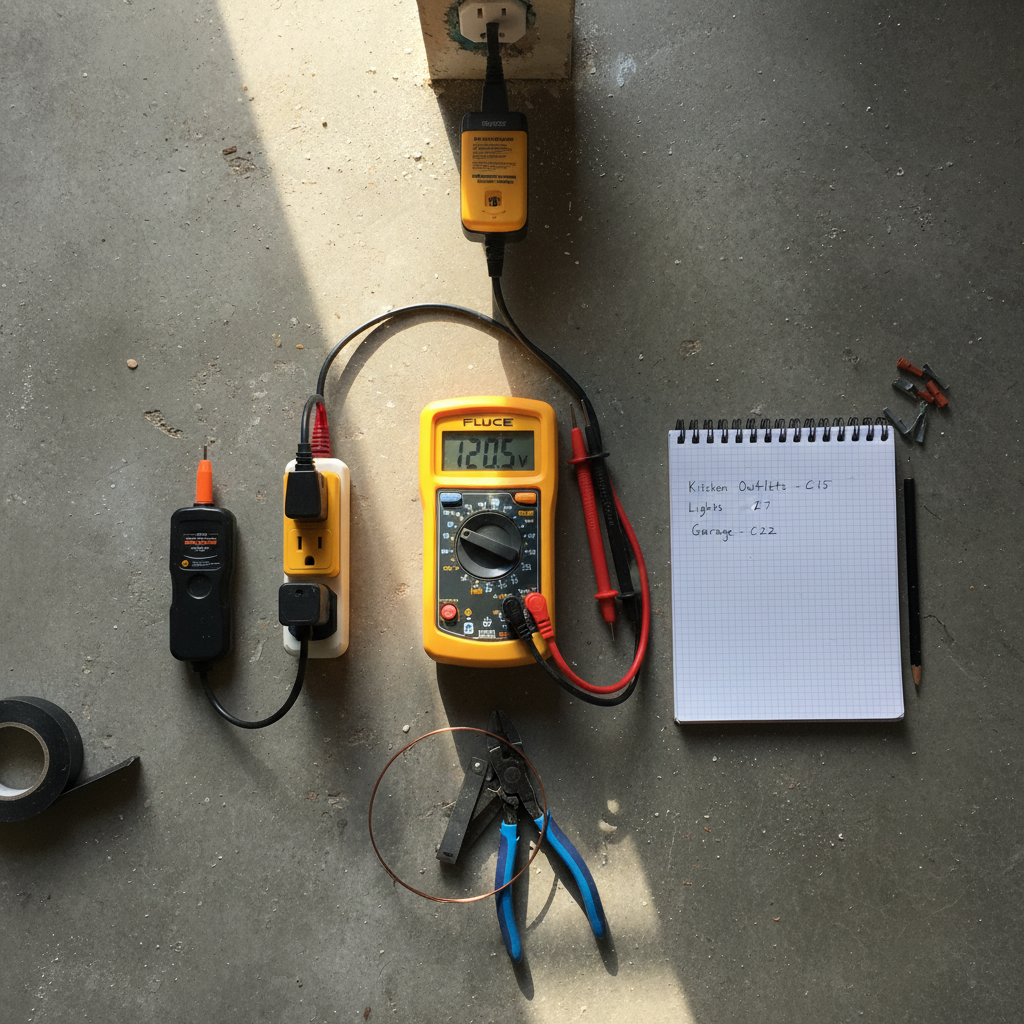 Electrical Inspections example work