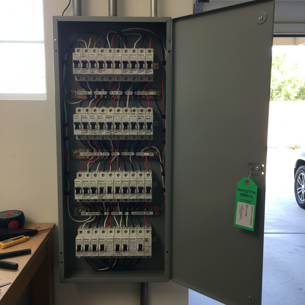Panel Upgrades example work