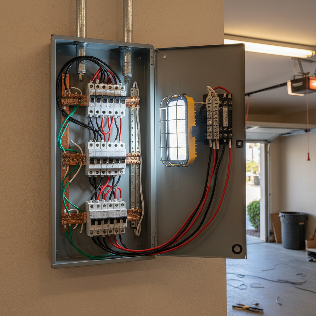 EV Car Charger Installation example work