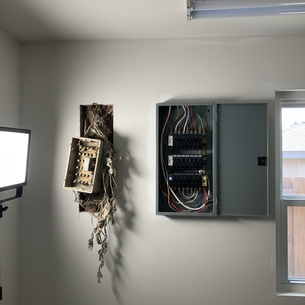 EV Car Charger Installation example work