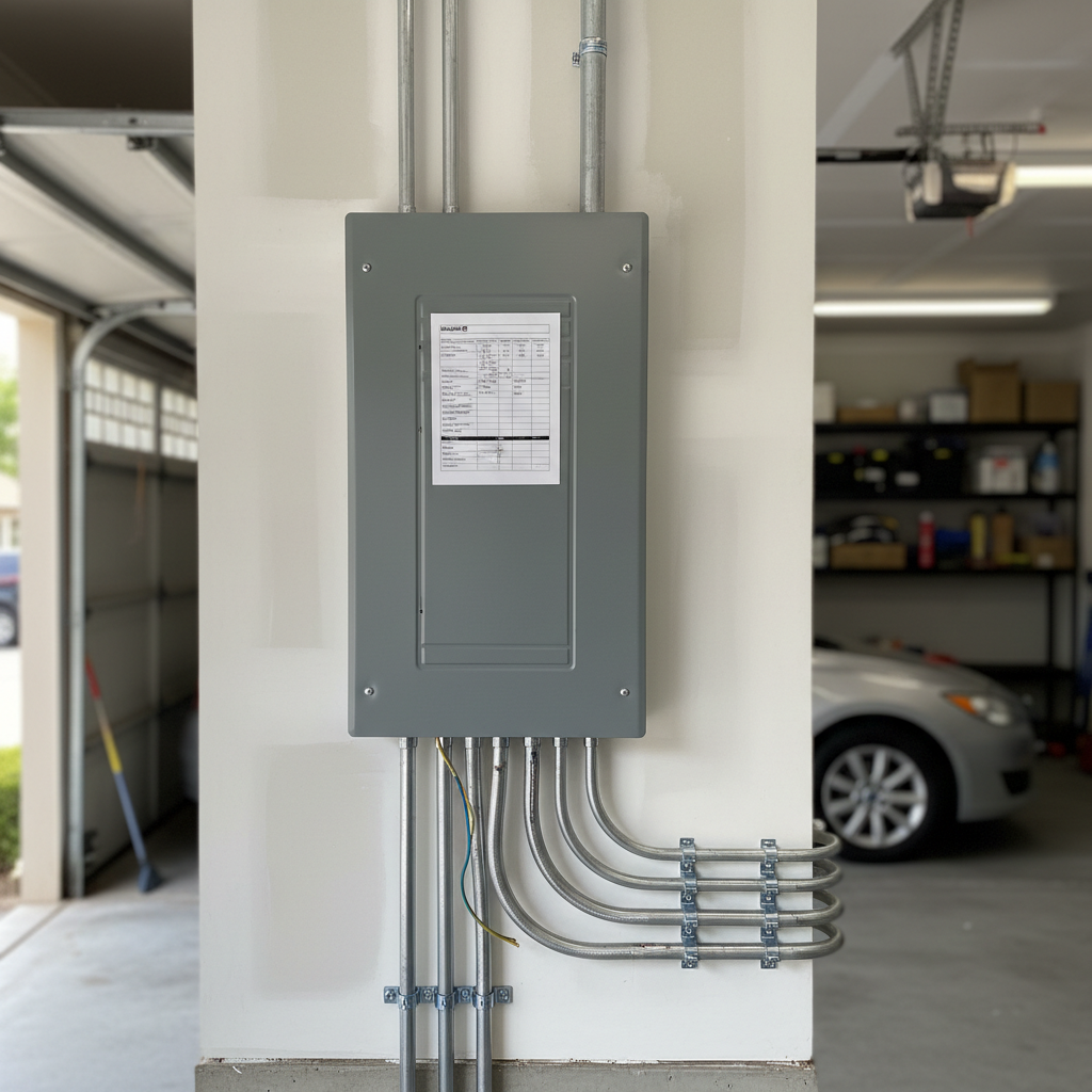 EV Car Charger Installation example work