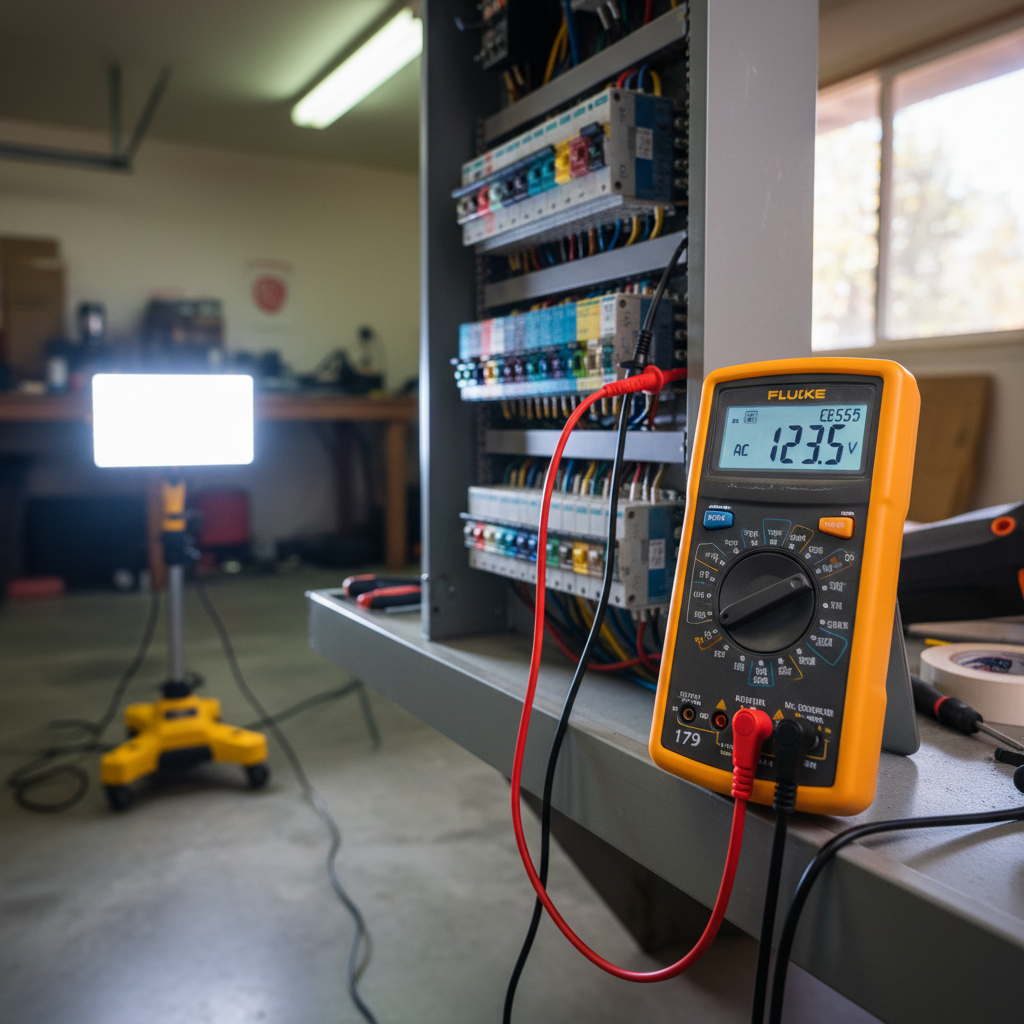 Commercial Electrical Work example work