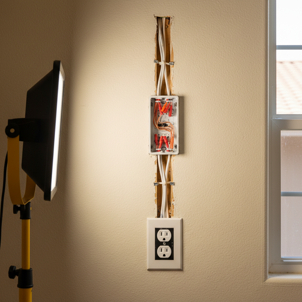 Commercial Electrical Work example work